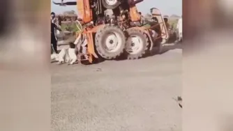 کلیپ دعوای تراکتور