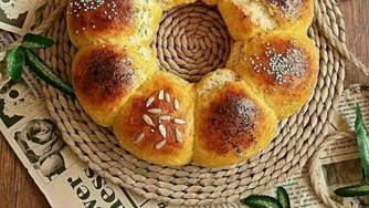 نان پنبه ای خوشمزه
