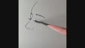 آموزش طراحی و نقاشی ساده چهره