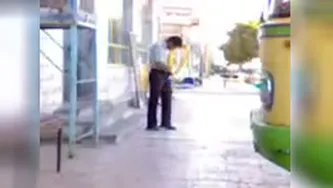 بیچاره سکته کرد ازترس