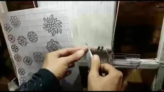 آموزش تابلو فرش قسمت ششم