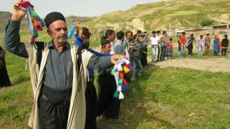 توشمال و دست مال بازی بختیاری