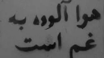 هوا ب غم آلوده ست ...
