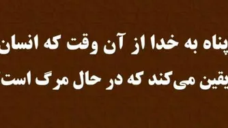 وجدان عدالتی است که دین و ایمان می دهد