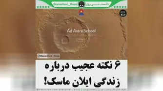دانستنی روز_شش نکته جالب در مورد زندگی ایلان ماسک