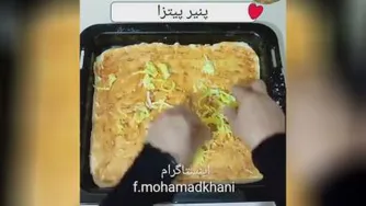 دانلود کلیپ پخت پیتزا مرغ و قارچ