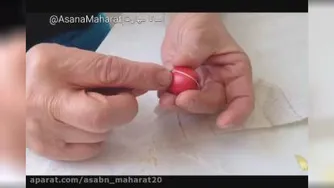 تخم رنگی پر زحمت اما بسیار زیبا