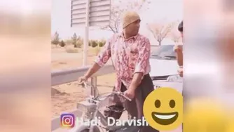 موتور گازی از ماشین سبقت گرفته ولی ...