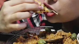 Mayi food😘موکبانگ💥با صدای بلند گوش کنید😋😋😋