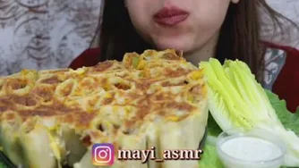 Mayi food😘موکبانگ💥با صدای بلند ببینید😛😛😛