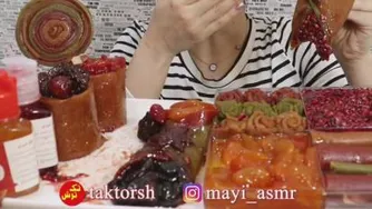 Mayi food😍موکبانگ💥لذت ببرید به به😋😋😛