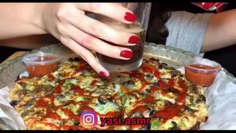 Yasi asmr🤩موکبانگ💥با صدای بلند گوش کنید😜😜😜