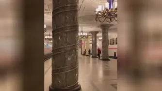 ایستگاه مترو Avtov در سن پترزبورگ روسیه یکی از لوکس ترین ایستگاه های مترو در جها
