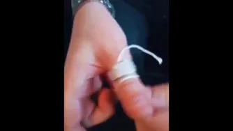 درآوردن انگشتر از دست، زمانی که گیر کرده....
