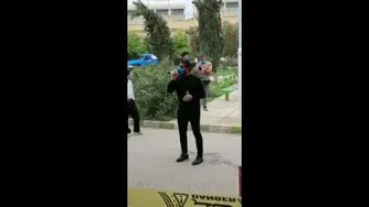 اجرای موسیقی برای پرسنل زحمت کش درمانی