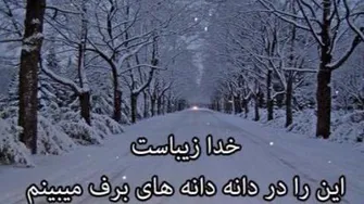 بستنی زمستونی
