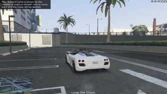 جی تی ای GTA v پارت 2 ماشین سواری و ناشی بودن