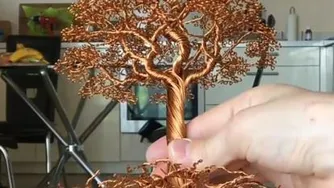 درخت فلزی بنسای