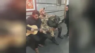 گیتار زدن خواندن سرباز وطن😍 آهنگ جناب سروان نزن