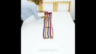 تا کردن انواع مدل لباس ها 🍭