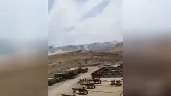 ببینید زلزله با کوههای بوشهر چه می کند