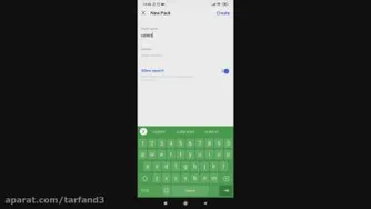 نحوه ساخت پک استیکر واتساپ با برنامه Sticker.ly از عکس های دلخواه