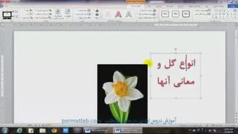 کار و فناوری ششم درس 6 ایجاد جدول