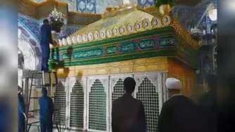 بارکاه حضرت معصومه(س) در روز میلاد