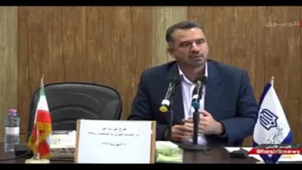 پخش خبر جلسه نوسازی مدارس فارس با اصحاب رسانه در اخبار شبکه سیمای فارس