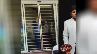 حرکت زشت کارمند بانک رفاه