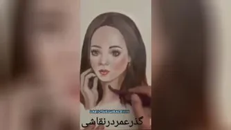 کلیپ گذر عمر در یک نقاشی