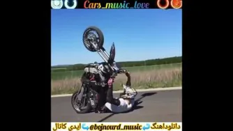😐عجب حرکتی زد با این موتور😐