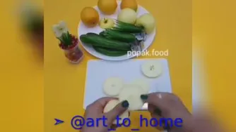 ترفند میوه آرایی