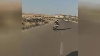 موتور سواری جالب