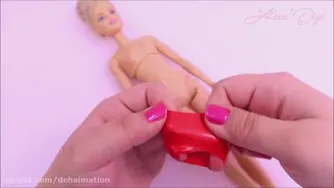 آموزش ساخت لباس باربی با بادکنک