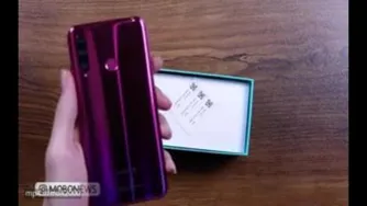 بررسی جعبه و اولین نگاه به گوشی آنر 20 لایت
