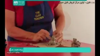 آموزش ساخت مجسمه کفشدوزک زیبا