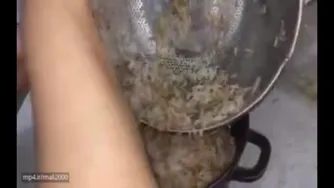 آموزش آسان پخت رشته پلو با مرغ