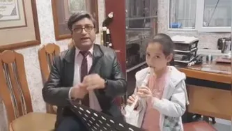 آموزش موسیقی کودکان کلاس استاد مادح فقیه