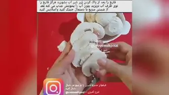 آموزش خورشت قارچ