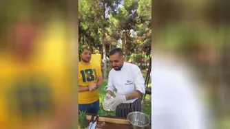 ماهیچه تو آناناس چ غذایه سمی😋