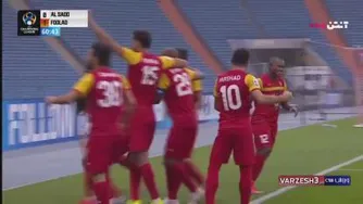 خلاصه بازی فولاد خوزستان ایران با السد قطر