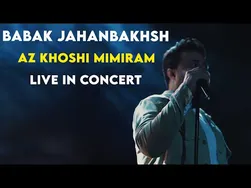کنسرت زنده بابک جهانبخش - از خوشی می‌میرم