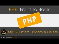 آموزش PHP از ابتدا تا انتها [قسمت ۲۲] - وارد کردن، به‌روزرسانی و حذف با MySQLi