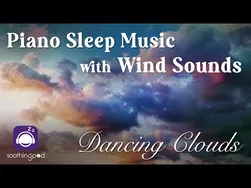 موسیقی آرامش‌بخش برای خواب آرام | قلب سبک: ابرهای رقصان ⛅   💜 | پیانو آمبیانت آرامش‌بخش با