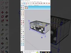 ارائه بخش SketchUp و Enscape #SketchUp #Shorts #Enscape