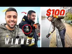 چالش هیجان‌انگیز مگنت فیشینگ با قلاب و آهنربا 😍
