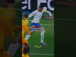 مباپه لذت می‌برد در مقابل هلند بازی کند 🇳🇱👀🔥