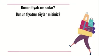 اصطلاحات ضروری ترکی برای خرید