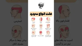 چرا سردرد می‌گیریم؟ آشنایی با انواع و علل سردرد